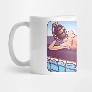 Bombshell Poolside Mug